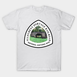 Allegheny Portage Railroad National Historic Site trail marker T-Shirt